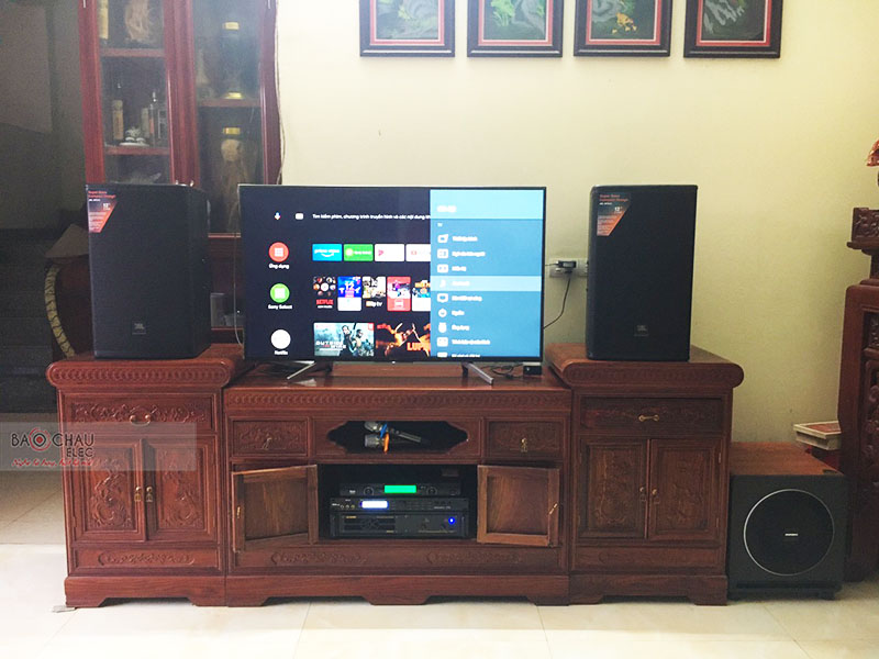 Dàn karaoke gia đình anh Bình h5