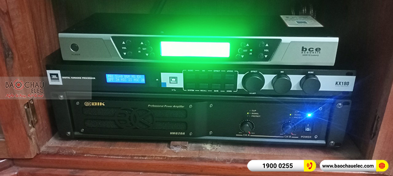 Lắp đặt dàn karaoke gia đình anh Diệu tại Bắc Ninh