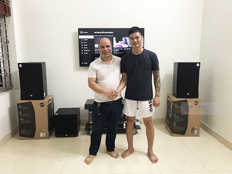 Dàn karaoke gia đình anh Hải h6