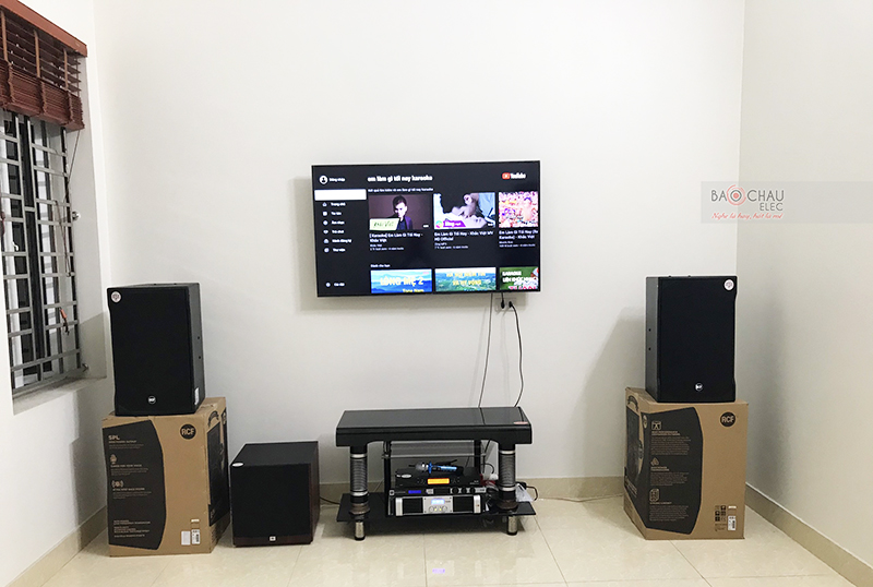 Dàn karaoke gia đình anh Hải h5