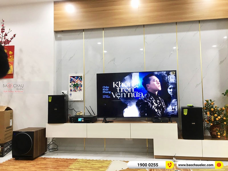 dàn karaoke gia đình anh Hạnh tại Bắc Ninh