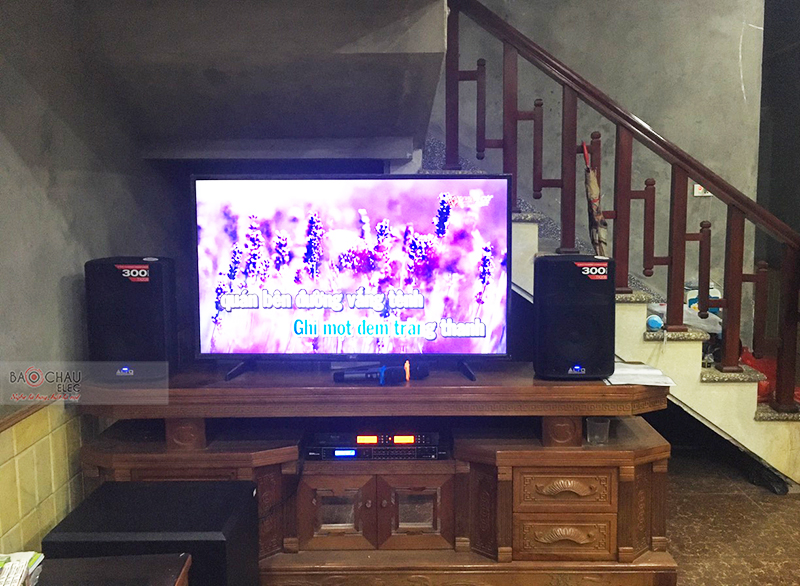 Dàn karaoke gia đình anh Minh h5