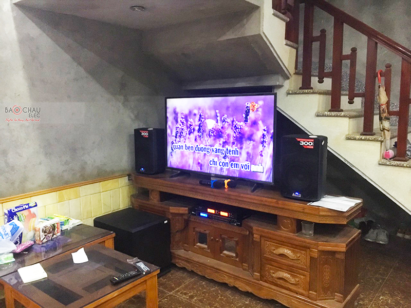 Dàn karaoke gia đình anh Minh h6