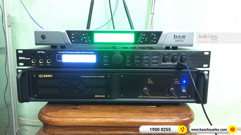 Lắp đặt dàn karaoke gia đình anh Phóng tại Bắc Ninh 