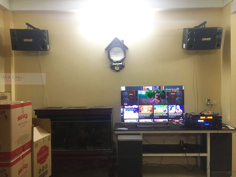 dàn karaoke gia đình anh Quang h4
