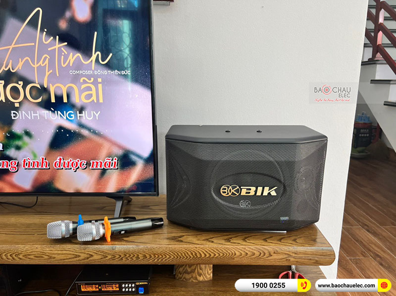 Lắp đăt dàn karaoke gia đình anh Thành