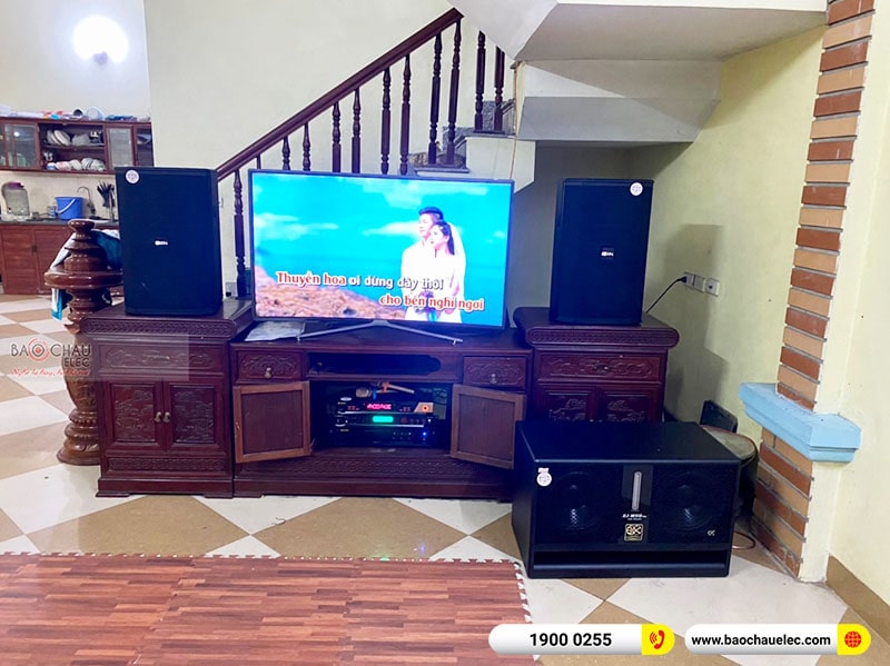 Lắp đặt dàn karaoke anh Trọng tại Bắc Ninh