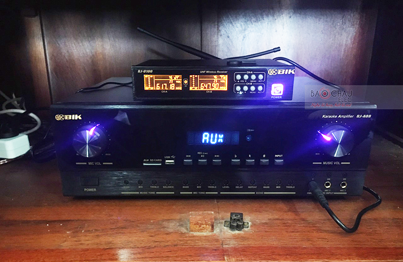 Dàn karaoke gia đình anh Tuấn h3