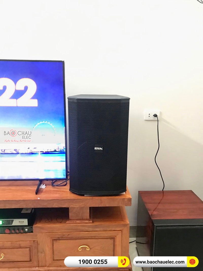 Lắp đặt dàn karaoke gia đình anh Vinh tại Bắc Ninh