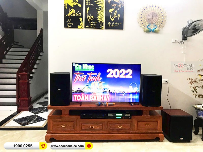 Lắp đặt dàn karaoke gia đình anh Vinh tại Bắc Ninh