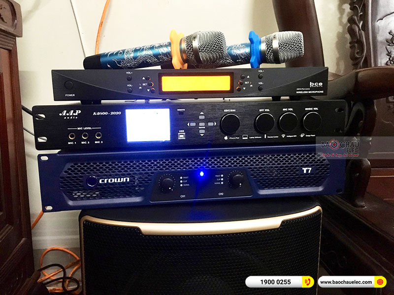 Lắp đặt dàn karaoke anh Vui tại Bắc Ninh
