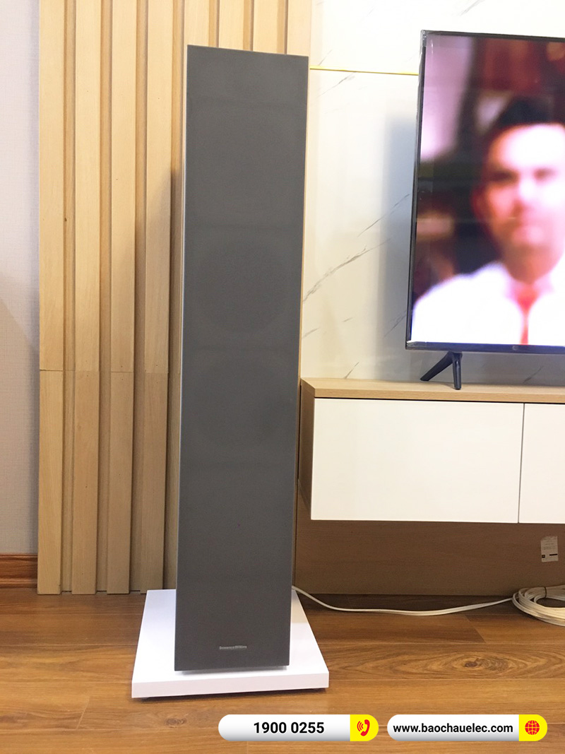 Lắp đặt dàn nghe nhạc hơn 63tr cho anh Hưng tại Bắc Ninh (B&W 603 S2 Anniversary Edition, Marantz PM8006)