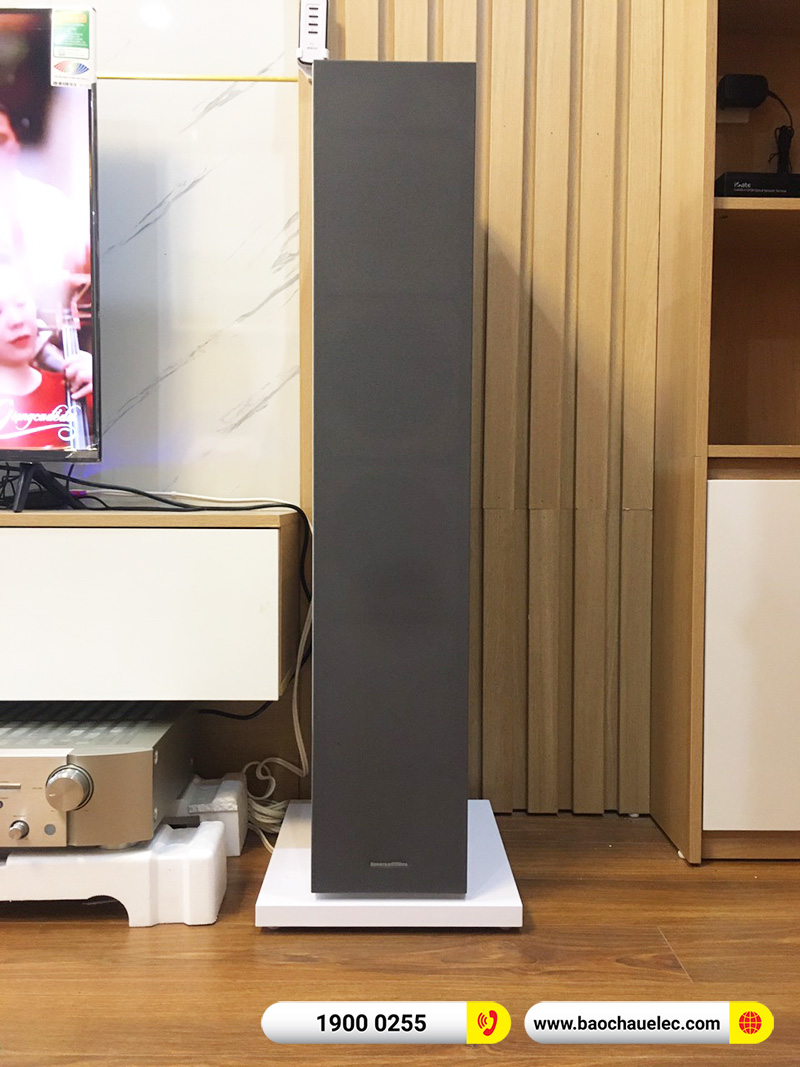 Lắp đặt dàn nghe nhạc hơn 63tr cho anh Hưng tại Bắc Ninh (B&W 603 S2 Anniversary Edition, Marantz PM8006)