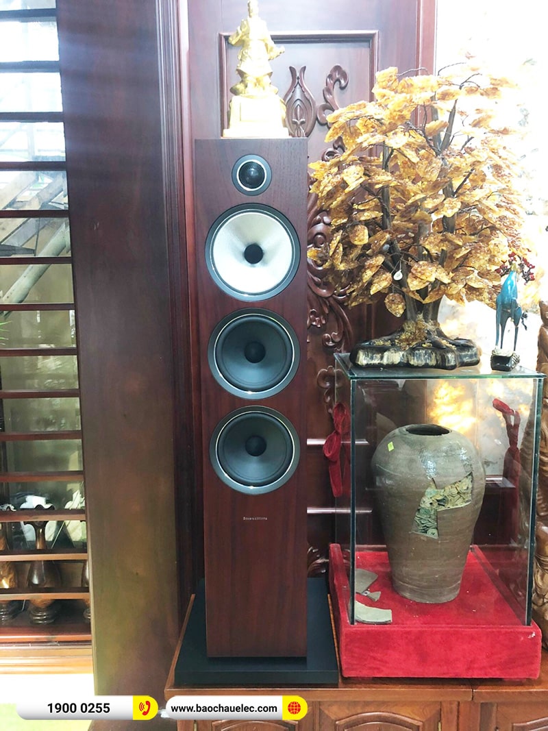 Lắp đặt d&agrave;n nghe nhạc Hi-end 276tr cho anh Trung tại Bắc Ninh (BW 703 S2, Cocktall Audio X45, Accuphase E480, Teac TN4C,&hellip;) 