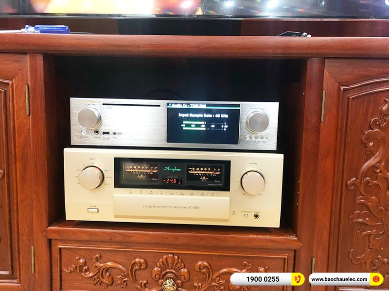 Lắp đặt d&agrave;n nghe nhạc Hi-end 276tr cho anh Trung tại Bắc Ninh (BW 703 S2, Cocktall Audio X45, Accuphase E480, Teac TN4C,&hellip;) 