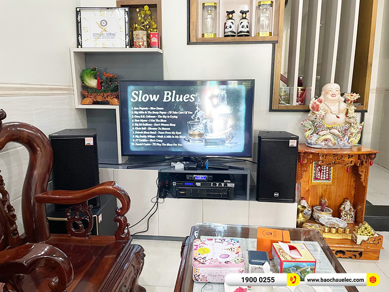 Lắp đặt dàn karaoke RCF hơn 60tr cho chú Định tại Đồng Nai (RCF X-MAX 10, CA-J802, KX180A, Pasion 12SP, VM300)