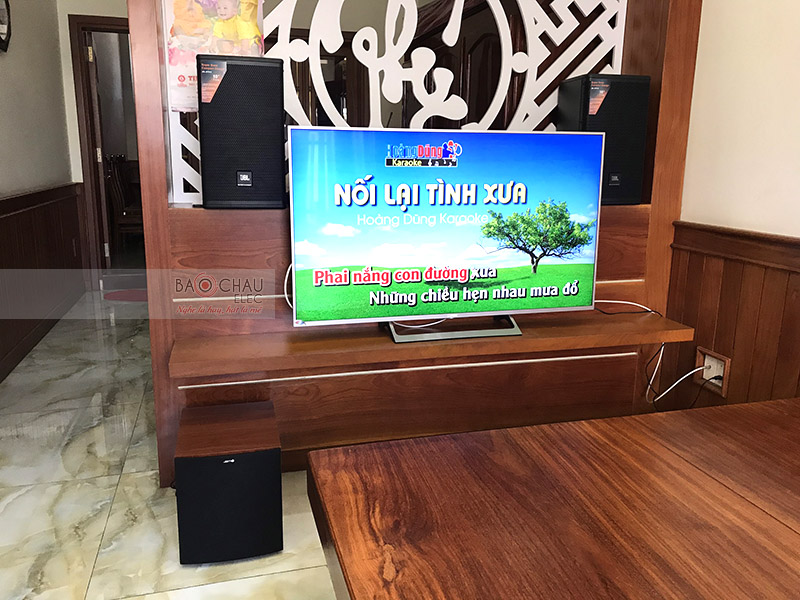 Dàn karaoke JBL gia đình anh Kiểm ở Biên Hòa h5