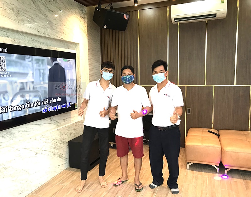 dàn karaoke VIP cho gia đình anh Sáng ở Biên Hòa h9