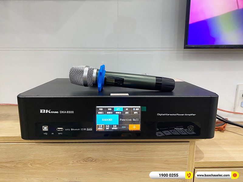 Lắp đặt dàn karaoke trị giá khoảng 20 triệu cho anh Bắc tại Đồng Nai (Alto AT1000II, BKSound DKA 6500) 