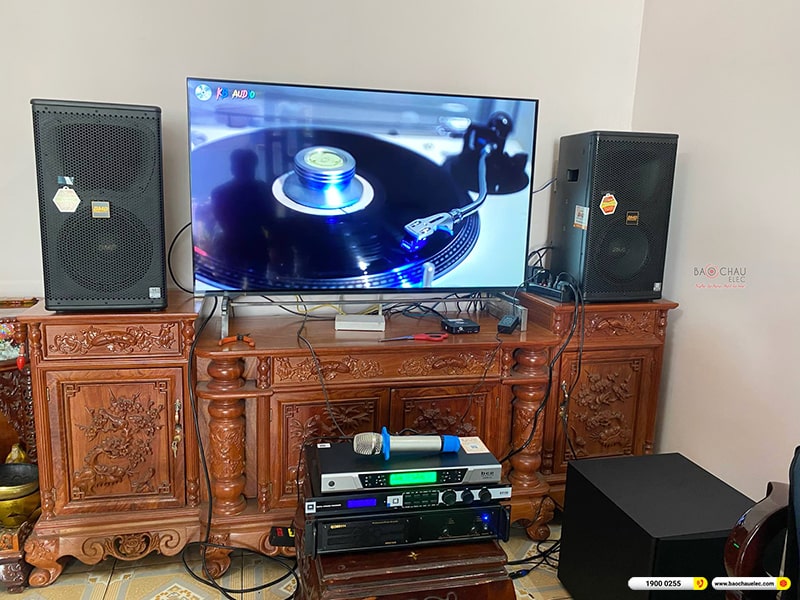 Lắp đặt dàn karaoke trị giá hơn 50 triệu cho anh Đại tại Đồng Nai (BMB CSS 1210SE, VM620A, KX180A, JBL A120P, BCE UGX12) 