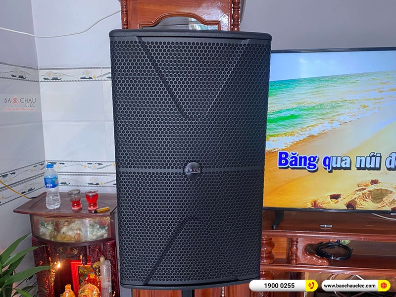 Lắp đặt dàn karaoke trị giá khoảng 30 triệu cho anh Trực tại Đồng Nai