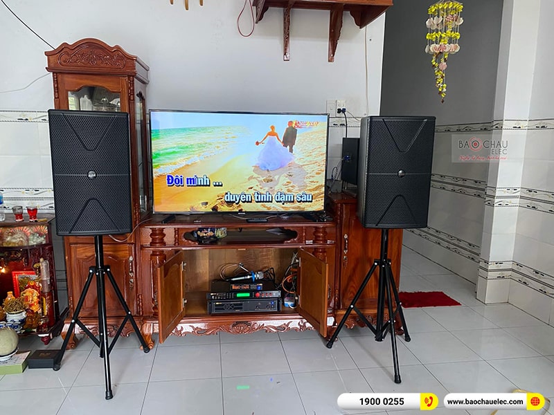 Lắp đặt dàn karaoke trị giá khoảng 30 triệu cho anh Trực tại Đồng Nai