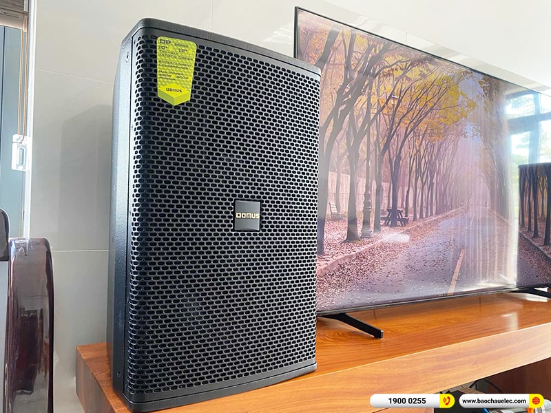 Lắp đặt dàn karaoke trị giá hơn 20 triệu cho anh Hải tại Đồng Nai (Domus DP6120, BKSound DKA 8500) 