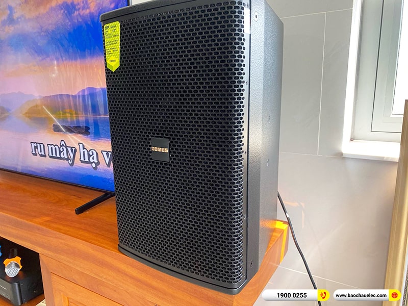 Lắp đặt dàn karaoke trị giá hơn 20 triệu cho anh Hải tại Đồng Nai (Domus DP6120, BKSound DKA 8500) 