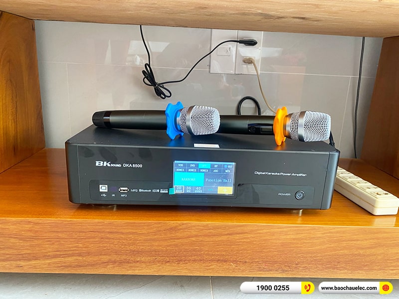 Lắp đặt dàn karaoke trị giá hơn 20 triệu cho anh Hải tại Đồng Nai (Domus DP6120, BKSound DKA 8500) 