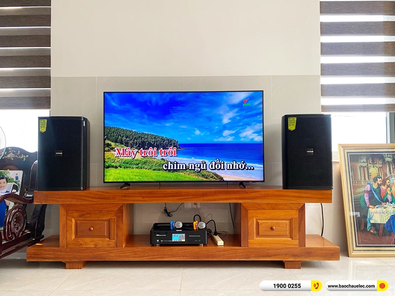 Lắp đặt dàn karaoke trị giá hơn 20 triệu cho anh Hải tại Đồng Nai (Domus DP6120, BKSound DKA 8500) 