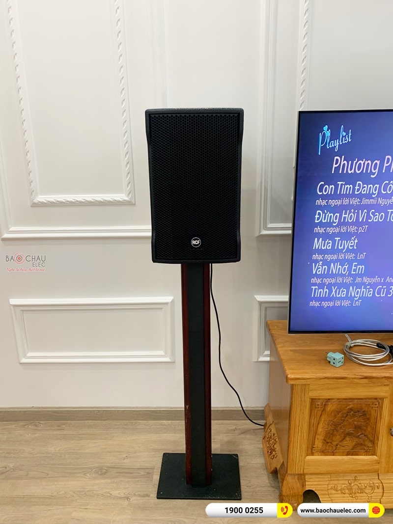 Lắp đặt dàn karaoke trị giá hơn 100 triệu cho anh Ngôn