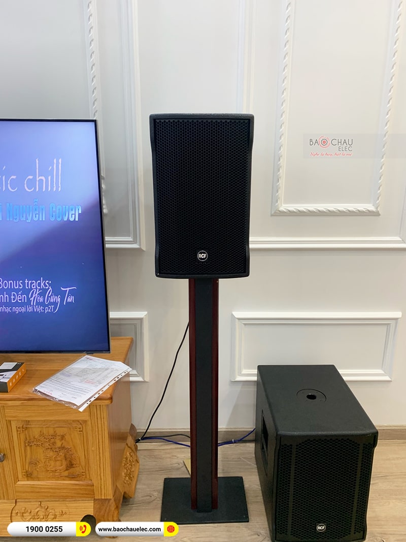 Lắp đặt dàn karaoke trị giá hơn 100 triệu cho anh Ngôn