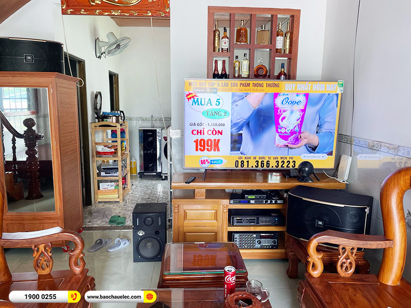 Lắp đặt dàn karaoke trị giá hơn 30 triệu cho anh Quyết tại Đồng Nai (JBL Pasion 12, VM630A, JBL KX180A) 