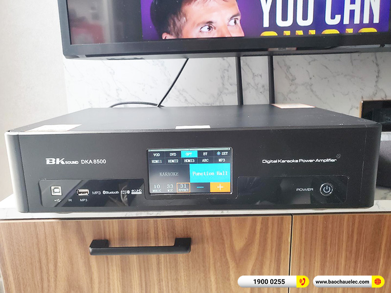 Lắp đặt dàn karaoke trị giá gần 30 triệu cho anh Vinh tại TPHCM (Denon DN510, BKSound DKA 8500) 