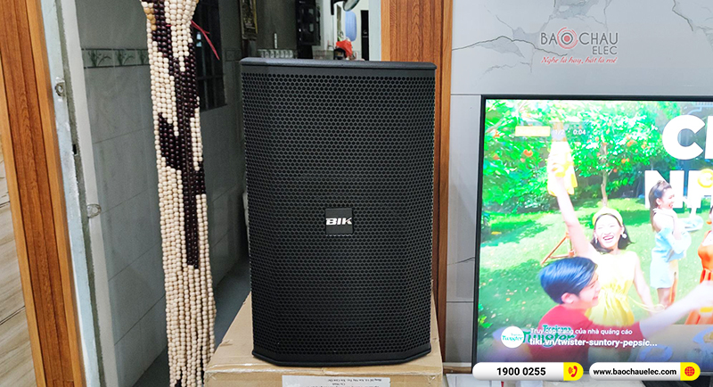 Lắp đặt dàn karaoke gia đình anh Nhật