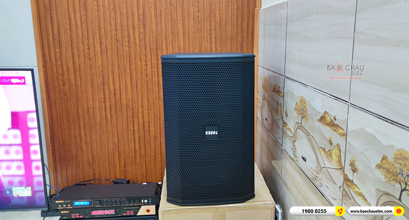 Lắp đặt dàn karaoke gia đình anh Nhật