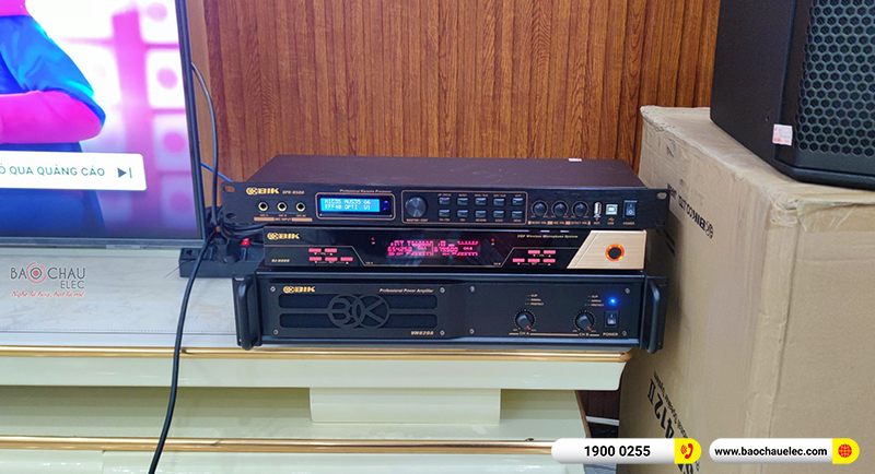 Lắp đặt dàn karaoke gia đình anh Nhật