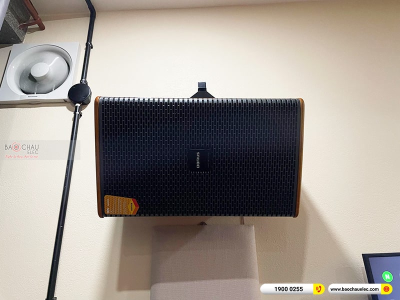 Lắp đặt dàn karaoke gia đình anh Trung