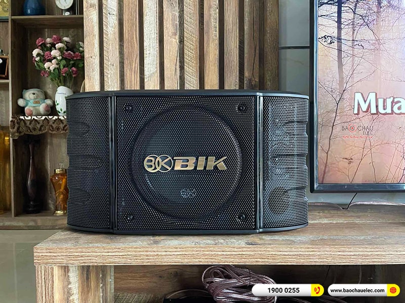 Lắp đặt dàn karaoke gia đình anh Vinh