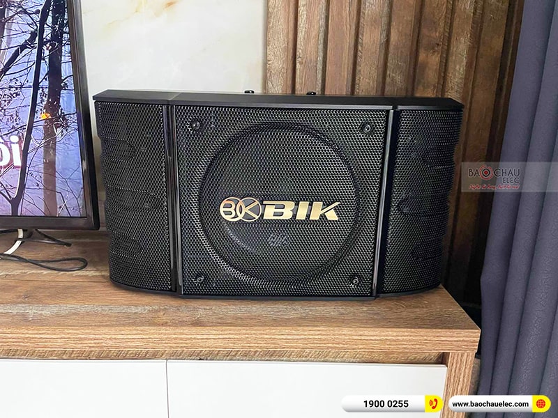 Lắp đặt dàn karaoke gia đình anh Vinh