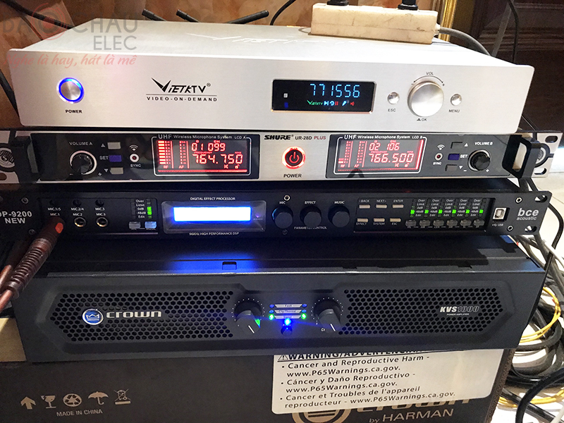 Lắp đặt bộ d&agrave;n karaoke cho nh&agrave; h&agrave;ng của Anh T&uacute; tại Đồng Nai h4