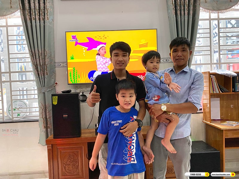 Lắp đặt dàn nghe nhạc trị giá gần 30 triệu đồng cho anh Tuấn tại Đồng Nai
