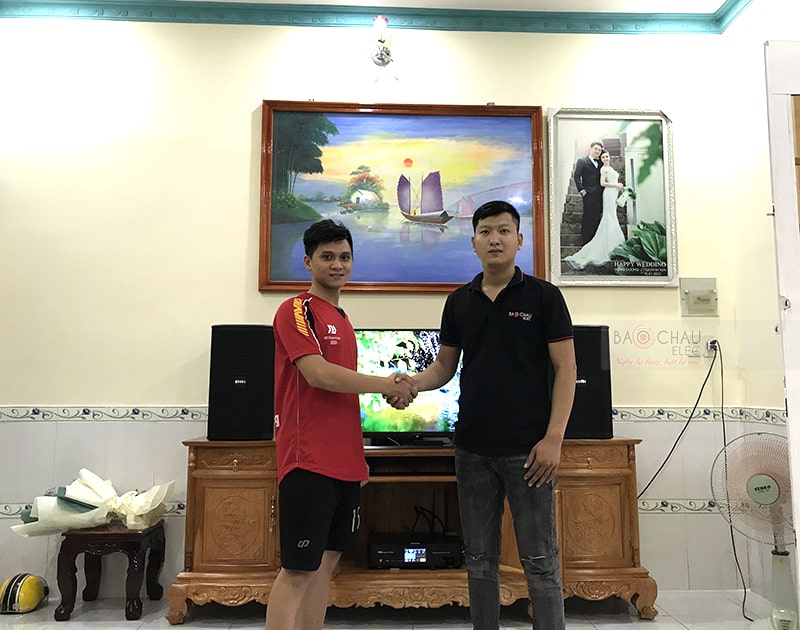 Dàn karaoke gia đình anh Hùng ở Nhơn Trạch h5