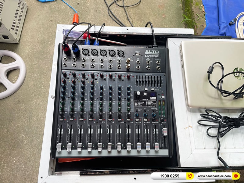 Nâng cấp dàn Line Array Actpro sự kiện, đám cưới hơn 67tr cho anh Hoàng Anh tại Đồng Nai (Actpro KR210, Catking VF218S)