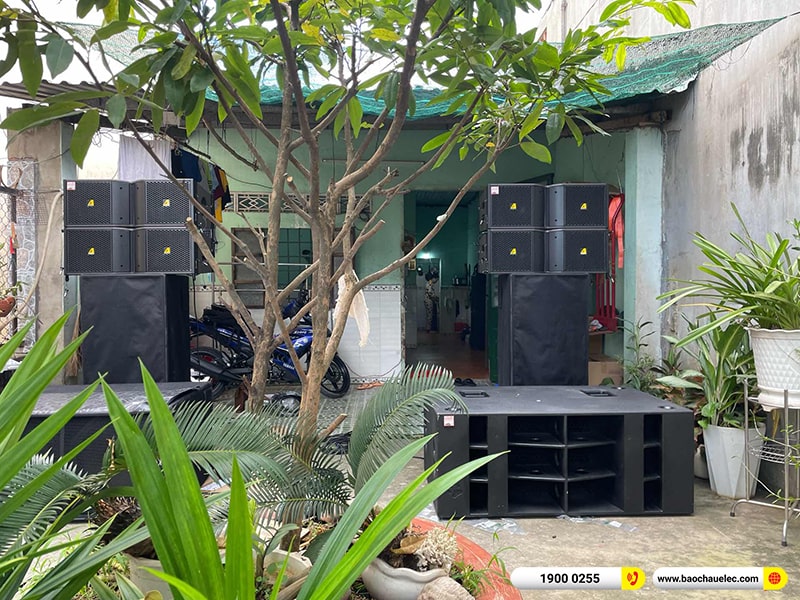 Nâng cấp dàn Line Array Actpro sự kiện, đám cưới hơn 67tr cho anh Hoàng Anh tại Đồng Nai (Actpro KR210, Catking VF218S)