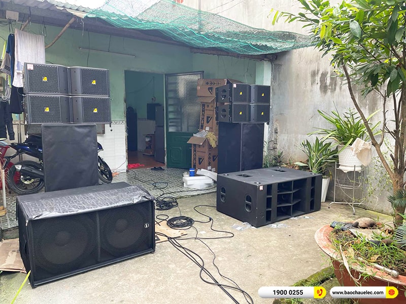 Nâng cấp dàn Line Array Actpro sự kiện, đám cưới hơn 67tr cho anh Hoàng Anh tại Đồng Nai (Actpro KR210, Catking VF218S)