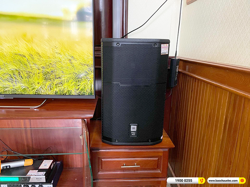 Lắp đặt dàn karaoke trị giá hơn 60 triệu cho anh Hà tại Đồng Nai (JBL PRX12M, Crown T5, KX180A, BCE UGX12) 