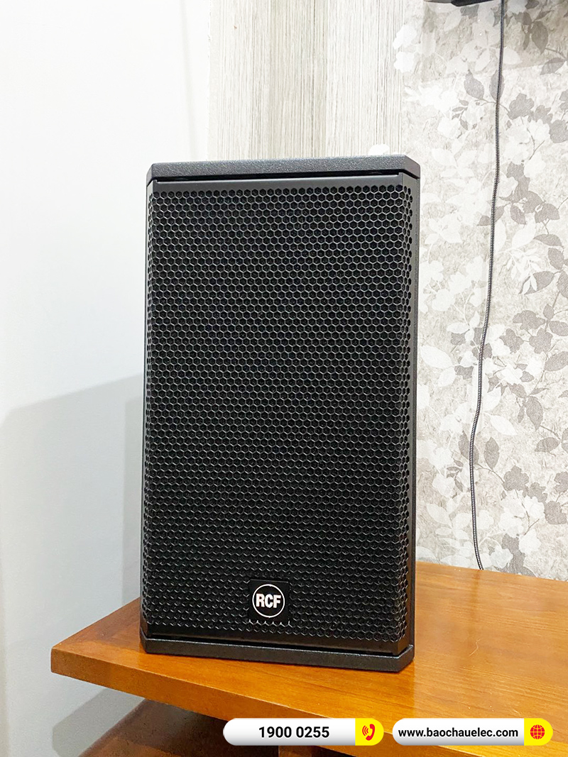 Lắp đặt dàn karaoke trị giá 46tr cho chị Hằng tại Đồng Nai (RCF X-Max 10, BPR-6200, BPR-5600, UGX12 Plus)