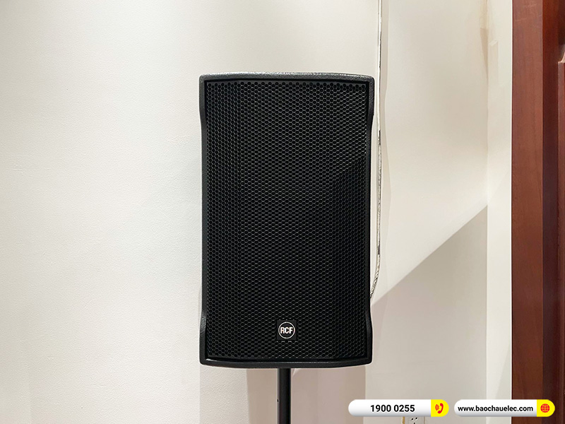 Lắp đặt d&agrave;n karaoke trị gi&aacute; hơn 110 triệu cho anh To&agrave;n tại Đồng Nai (RCF CMAX 4112, Alto MP2750, RCF 705-ASII, JBL VM300) 