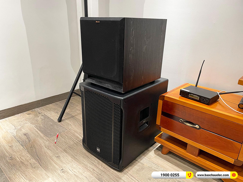 Lắp đặt d&agrave;n karaoke trị gi&aacute; hơn 110 triệu cho anh To&agrave;n tại Đồng Nai (RCF CMAX 4112, Alto MP2750, RCF 705-ASII, JBL VM300) 